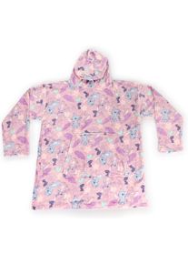 Wohndecke Disney "Lilo und Stitch", rosa, B:86cm L:96cm, Polyester, Wohndecken, Wohndecke