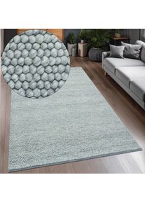Wollteppich OTTO HOME "Wolly, Wolle, in Standard und Premium Qualit&auml;t", stone, B:120cm H:14mm L:180cm, Wolle, Teppiche, Wollteppich, handgewebt, Handweb Teppiche, Skandi, Wohnzimmer, Schlafzimmer