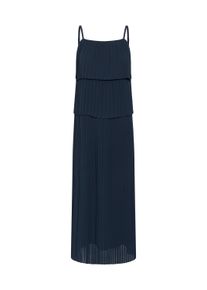 Midikleid Kaffe "Damen Kleid KAkiera", Damen, Gr. 34, N-Gr, blau (midnight marine), Obermaterial: 100% Polyester PES., Kleider Midikleid