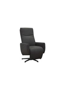 Relaxsessel Home Affaire "Kilvo, TV-Sessel und Schlafsessel", grau (anthrazit), B:68cm H:111cm T:80cm, 100% Polyester, Sessel, Relaxsessel, mit Dreh und Relaxfunktion