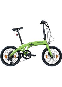 E-Bike Tretwerk "Akimbo Plus" Gr. 32, gr&uuml;n, Elektrofahrr&auml;der, 32cm, 20 Zoll (50,80cm), E-Bike, Pedelec, Elektrofahrrad f&uuml;r Damen und Herren