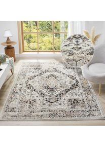 Teppich OTTO HOME "Kylan, in Standard- und Premium-Qualit&auml;t, 9 mm oder 14 mm H&ouml;he" Gr. 1, braun, B:60cm L:90cm, Kunstfaser, Teppiche, Teppich, Schrumpf-Garn-Effekt, Vintage-Look, Hoch-Tief, dezenter Glanz