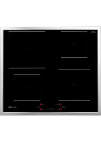 Bauknecht Induktions-Kochfeld "BQ 2760S FT", silber (silberfarben), B:57,7cm H:5,4cm T:50,7cm, Kochfelder, My Menu - Optimale Ergebnisse dank vordefinierter Automatikprogramme, Induktions-Kochfeld
