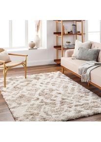Teppich LIVABLISS "SARAJEVO", beige, B:200cm H:62,5mm L:290cm, Polypropylen, Teppiche, Teppich