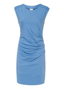 Midikleid Kaffe "Damen Kleid India", Damen, Gr. XXL, N-Gr, blau (quiet harbor), Obermaterial: 80% Polyester PES. 17% Viskose CV. 3% Elasthan EL., Kleider Midikleid