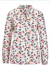 Langarmbluse GOLDNER "Zeitlose Bluse mit einzigartigem Druck", Damen, Gr. 54, bunt (multicolor), Obermaterial: 100% Polyester PES., normal, Sonstiges, Blusen Langarmbluse, Ohne