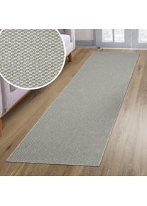 Teppich OTTO HOME "Venedig, in Standard- und Premium-Qualit&auml;t, 3 mm oder 5 mm H&ouml;he", grau, B:67cm L:230cm, Kunstfaser, Teppiche, Teppich, In- und Outdoor geeignet, Wetterfest & UV-best&auml;ndig, Sisal-Optik