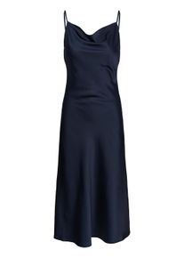 Midikleid Saint Tropez "Damen Kleid LodisaSZ", Damen, Gr. S, N-Gr, blau (night sky), Obermaterial: 97% Polyester PES. 3% Elasthan EL., Kleider Midikleid