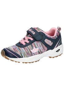 Hallenschuh Lico "Sportschuh Barney VS", M&auml;dchen, Gr. 34, Textil, blau, Synthetik, Schuhe Hallenschuh