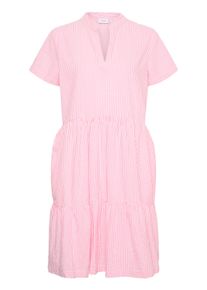 Midikleid Saint Tropez "Damen Kleid ElmikoSZ", Damen, Gr. XS, N-Gr, pink (pink cosmos stripe), Obermaterial: 100% Baumwolle CO., Kleider Midikleid
