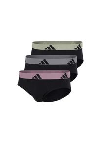 Slip adidas Sportswear "Active Flex Cotton", Herren, Gr. S, Single Jersey, 921, sonstiges, Single Jersey, Obermaterial: 95% Baumwolle, 5% Elasthan, k&ouml;rpernah, Unterhosen Slip, elastisch, Logo-Bund, scheuerfreies Tragegef&uuml;hl, ohne Eingriff