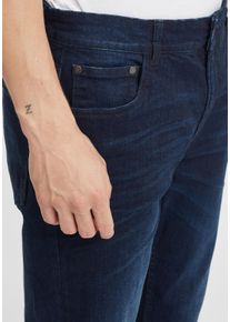 !Solid Regular-fit-Jeans SOLID "Regular-fit-Jeans SDFinlay", Herren, Gr. 36, L&auml;nge 34, blau (dunkelblau denim), Obermaterial: 98% Baumwolle CO. 2% Elasthan EL., Jeans Regular-fit-Jeans