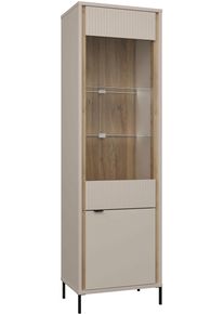 LED Glaskantenbeleuchtung FORTE "Leuchtmittel f&uuml;r Einlegeboden, einfache Montage", beige (silber), L:600cm, Leuchten, LED Glaskantenbeleuchtung