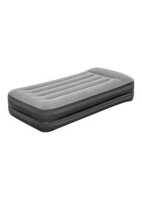 Bestway , Schwarz, Dunkelgrau , Metall, Kunststoff , 97x46x191 cm , RoHS, GS-gepr&uuml;ft , integrierte elektrische Pumpe, integriertes Kissen, beflockte Schlafseite ,