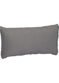 Gardenson , Hellgrau , Textil , Uni , F&uuml;llung: Schaumstoff,Schaumstoff , 80x40x20 cm , b&uuml;gelfrei, pflegeleicht, formstabil, f&uuml;r den Au&szlig;enbereich geeignet, UV-best&auml;ndig, wetterfest ,