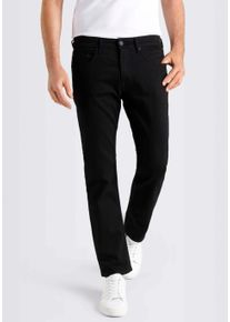 Straight-Jeans MAC "Arne", Herren, Gr. 32, L&auml;nge 34, schwarz (stay schwarz), Denim/Jeans, Obermaterial: 99% Baumwolle, 1% Elasthan, gerade, Jeans Straight-Jeans, in gepflegter Optik, mit Stretch