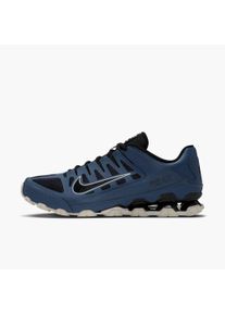 Trainingsschuh Nike "Reax 8 TR", Herren, Gr. 41, blau (new slate, schwarz, light bone, blau eclipse), Leder, Synthetik, Textil, Schuhe Trainingsschuh, inspiriert vom Design des Nike Shox TL