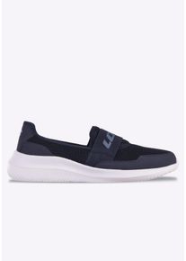 Slip-On Sneaker Lotto, Damen, Gr. 39, Textil, blau (navy, midblau), Synthetik, Textil, Schuhe Slip-On Sneaker, Slipper, Sommerschuhe