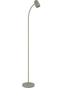 Eglo Stehlampe "CARLO Stehlampe - Stahl - E14 - 1X18W - IP20", gr&uuml;n, 1, H: 170cm, 1 Stk., Leuchten, Standlampe, 170 cm, Flexarm, schwenkbar, Leselampe, Wohnzimmerlampe, Stehlampe