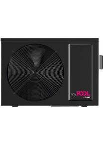 Pool-W&auml;rmepumpe MY POOL BWT "&raquo;Inverter W&auml;rmepumpe MP 25&laquo;", schwarz, B:31,5cm H:56cm L:80cm, Metall, Titan, W&auml;rmepumpen, Pool-W&auml;rmepumpe