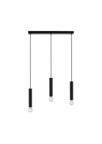JUST LIGHT Pendelleuchte "BRUNA", schwarz, 3, 1 Stk., Leuchten, ExklusiveE27, Pendelleuchte