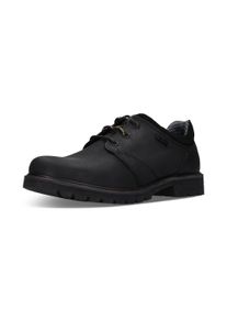 Schn&uuml;rschuh Salamander "Pegau Comfort Tex", Herren, Gr. 42, Textil, schwarz, Leder, Schuhe Schn&uuml;rschuh, Halbschuh mit Waterproof-Ausstattung