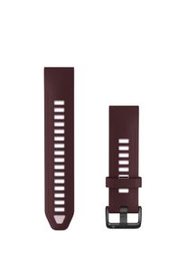 GARMIN Smartwatch-Armband "QuickFit Silikon Armband 20 mm", cherry, dust rose, 25cm, Uhrenarmb&auml;nder, Smartwatch-Armband