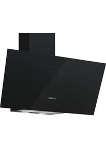 SIEMENS Kopffreihaube "LC87KCN61", Energieeffizienz: A+, schwarz, B:79cm H:32cm T:43,3cm, Dunstabzugshauben, Automatische Abstimmung von Dunstabzug und Kochfeld + LED-Beleuchtung, Kopffreihaube