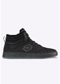 Sneakerboots Lotto, Damen, Gr. 40, w&auml;rmend, schwarz, dunkelgrau, Synthetik, Textil, Schuhe Sneakerboots, Winterschuhe, Schn&uuml;rboots, Sneaker, gef&uuml;ttert