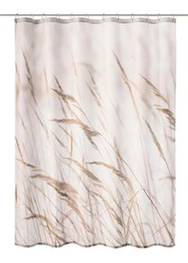 Duschvorhang KLEINE WOLKE "Sylt", beige, B:180cm H:200cm, Polyester, Duschvorh&auml;nge, Duschvorhang