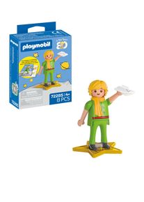 Konstruktions-Spielset PLAYMOBIL "Der Kleine Prinz: Jubil&auml;umsfigur (72285)", gr&uuml;n (bunt), Spielbausteine, Kinder, Kunststoff, Konstruktions-Spielset, mit Stickern und Karte; Made in Germany
