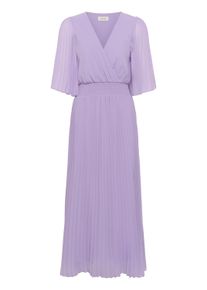 Midikleid Cream "Damen Kleid CRAluna", Damen, Gr. 42, N-Gr, lila (lila rose), Obermaterial: 100% Polyester PES., Kleider Midikleid