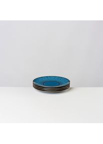 Gipfelst&uuml;ck , Blau , Keramik , rund , 2.5 cm , Made in Europe ,