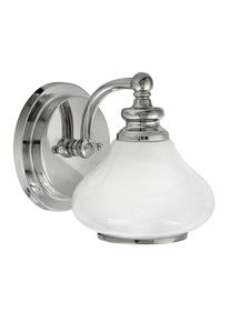 Elstead Lighting , Chromfarben , Metall, Glas , 16x19.1x20.6 cm , RoHS ,