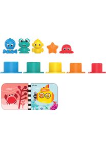 Badespielzeug BABY EINSTEIN "Opus Bath Pals 11-Piece Bath Gift Set", bunt, Wasserspielzeuge, Kinder, Kunststoff, Badespielzeug