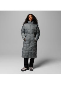 Wintermantel Columbia "Puffect III Long Jacket", Damen, Gr. XL (46/48), sedona sage, Obermaterial: 100% Polyester. Futter: 100% Nylon. Wattierung: 100% Polyester, Po-bedeckend, M&auml;ntel Wintermantel, wasserabweisend, windabweisend, w&auml;rmeisolierende Wattierung