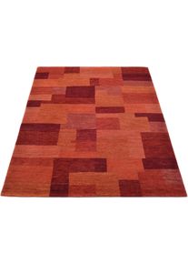 Wollteppich OCI DIE TEPPICHMARKE "ELEGANT NEW LIMA", rot, B:200cm H:13mm L:250cm, Wolle, Teppiche, Wollteppich, reine Wolle, Nepal Orientteppich, handgekn&uuml;pft