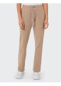 Sweathose Joy Sportswear "D SWEATHOSE ULLA", Damen, Gr. 46, N-Gr, beige (light mocha), Obermaterial: 92% Polyester, 8% Elasthan, Hosen Sweathose, f&uuml;r Erwachsene, aus Polyester und Elasthan, normal-weite Passform