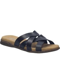 Slipper Josef Seibel "Fabricia 05, schwarz", Damen, Gr. 38, schwarz, Obermaterial: 100% Rindsleder Leather cow., Schuhe Slipper