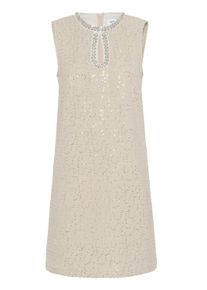 Midikleid Saint Tropez "Damen Kleid MoniqueSZ", Damen, Gr. XXL, N-Gr, grau (frost gray), Obermaterial: 100% Baumwolle CO., Kleider Midikleid
