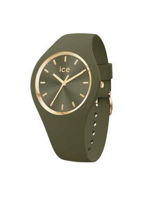Ice Watch Quarzuhr ICE-WATCH "ICE champagne", gr&uuml;n (gr&uuml;n, gr&uuml;n), Armbanduhren, Damen, Gr&uuml;n, Quarzuhr, Armbanduhr, Damenuhr, Silikonarmband, analog
