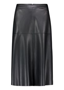 A-Linien-Rock Betty Barclay "A-Linien-Rock unifarben", Damen, Gr. 48, schwarz, Einsatz: 50% Polyacryl PAN. 50% Polyester PES., R&ouml;cke A-Linien-Rock