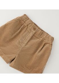 Outdoorhose sarabanda "BABY GIRL TROUSERS", M&auml;dchen, Gr. 134, EURO-Gr&ouml;&szlig;en, braun (biscuit), 100% Baumwolle, Hosen Outdoorhose