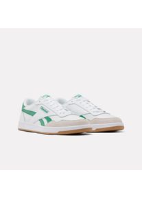 Sneaker Reebok CLASSIC "REEBOK COURT ADVANCE", Herren, Gr. 41, wei&szlig;, teamgr&uuml;n, gum, Leder, Synthetik, Schuhe Sneaker