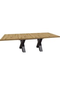 M&auml;usbacher Couchtisch M&Auml;USBACHER "TOPSELLER", grau (graphit, asteiche, graphit, asteiche), B:120cm H:52cm, Tische, Couchtisch, Ausziehbar, in verschiedenen Ausf&uuml;hrungen