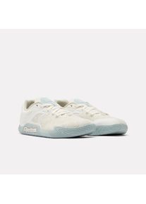 Trainingsschuh Reebok "NANO ZERO", Damen, Gr. 37,5, wei&szlig; (breeze, chalk), Synthetik, Textil, Schuhe Trainingsschuh, Zero Drop Sprengung f&uuml;r verbesserten Bodenkontakt
