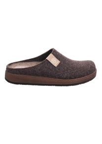 Pantolette Rohde "Novara-H", Herren, Gr. 46, Filz, mocca, Schuhe Pantolette, Hausschuh, Homeslipper zum Schlupfen