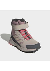 Wanderschuh adidas terrex "TRAILMAKER 2 HIGH CLIMAWARM+ KINDER", Jungen, Gr. 31, rosa (magic mauve, wonder alumina, light braun), Synthetik, Textil, Schuhe Wanderschuh