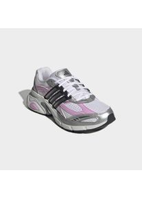 Sneaker adidas Sportswear "MEGAFLOW", Damen, Gr. 43, rosa (cloud wei&szlig;, iron metallic, bliss lila), Synthetik, Textil, Schuhe Sneaker