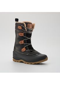 Winterstiefel Kamik "SNOWGEM2", Damen, Gr. 37, gef&uuml;ttert w&auml;rmend, schwarz, Leder, Schuhe Winterstiefel, Snowboots,Winterboots,gef&uuml;ttert,wasserdicht